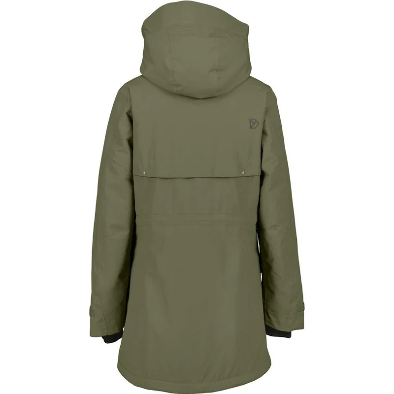 Didriksons Frida 7 Damen Parka deep green