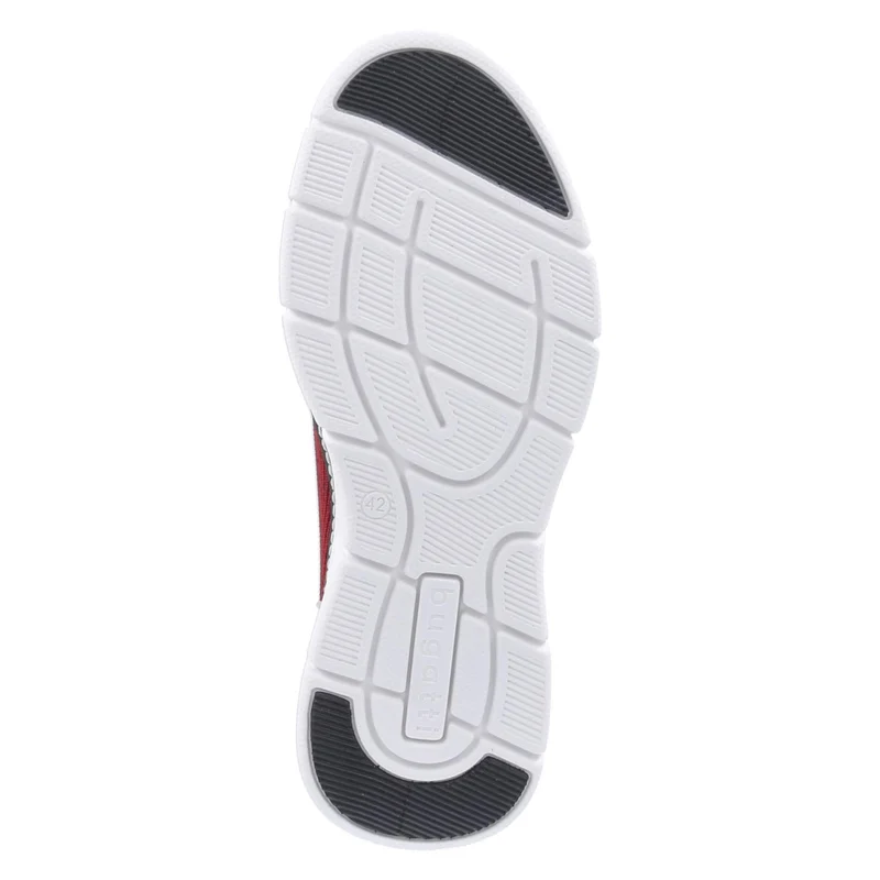 Halbschuhe Rot