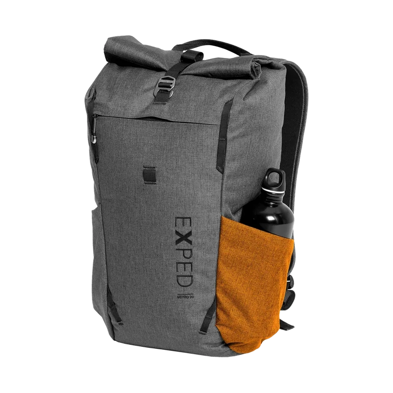 Exped Metro 20 Black, leichter Tagesrucksack für Alltag und Outdoor