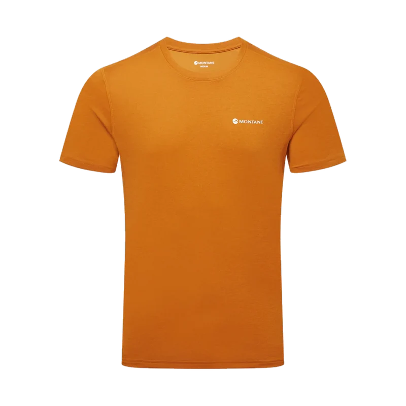 Montane Dart T-Shirt Orange, leichtes Funktionsshirt für Bergsport und Outdoor