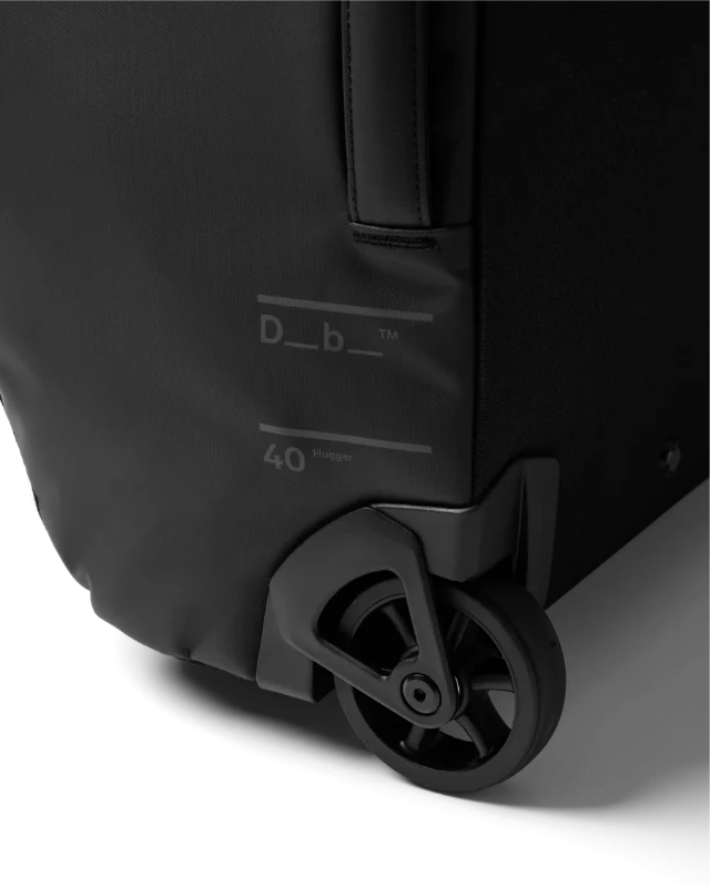 Db Hugger Roller Bag 40L Black - Carry-on Luggage