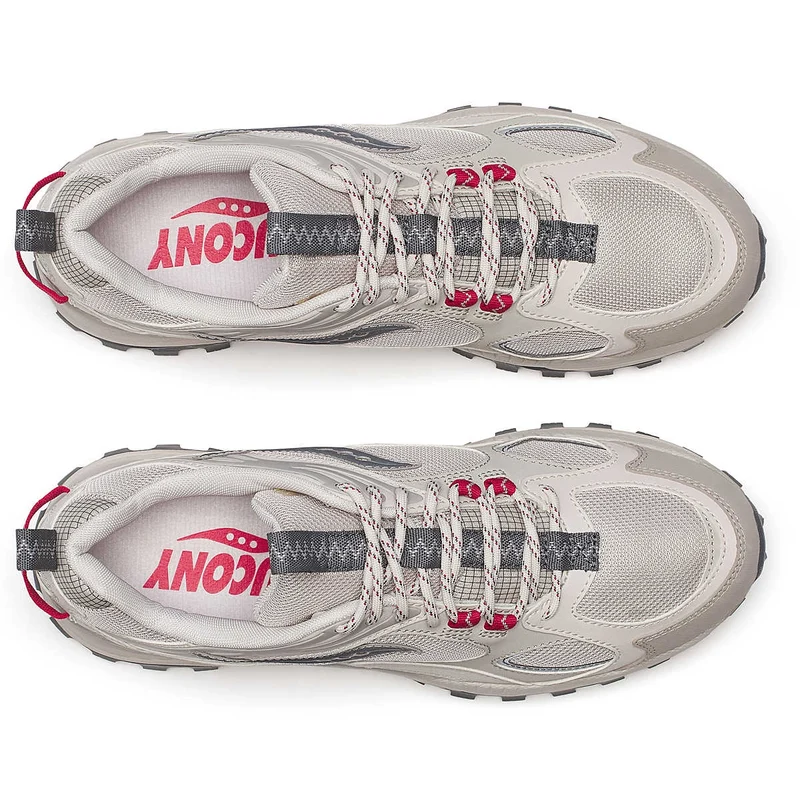 Saucony Grid Aura X Dove / Red