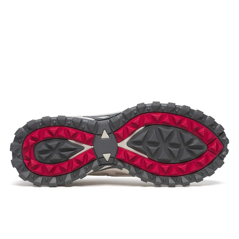 Saucony Grid Aura X Dove / Red