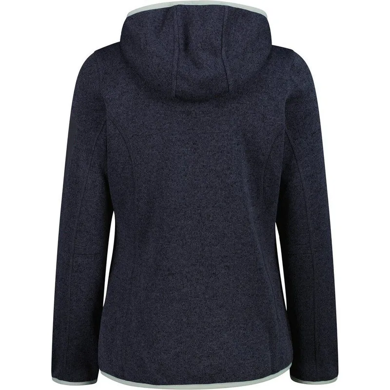 CMP Damen Fix Hood Fleecejacke titanio darker