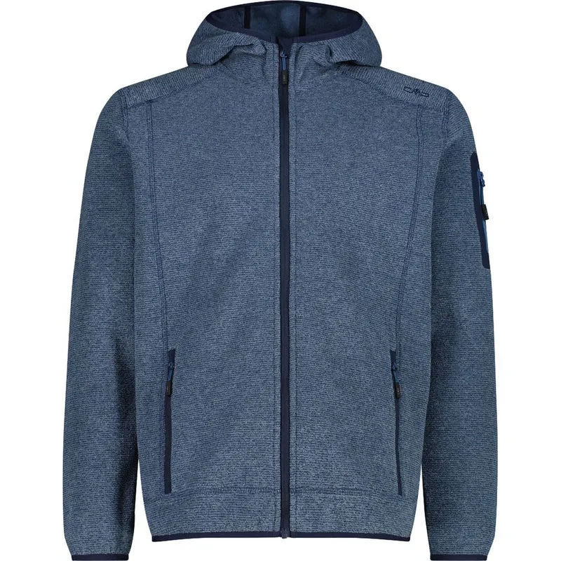 CMP Herren Fix Hood Fleecejacke bluestone bblue