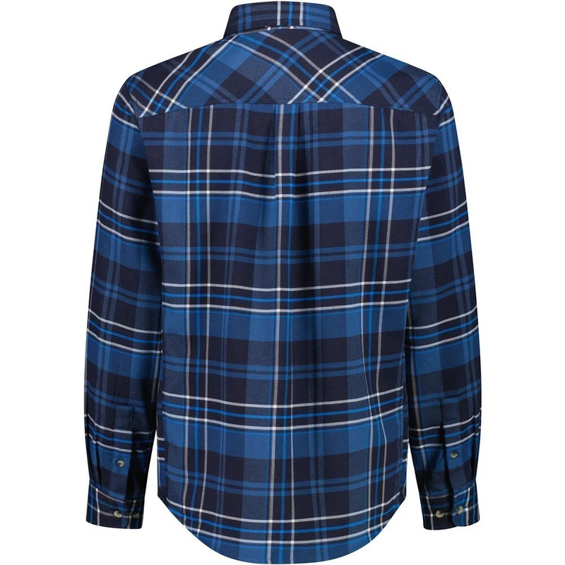 CMP Herren Hemd b.blue royal blue bco