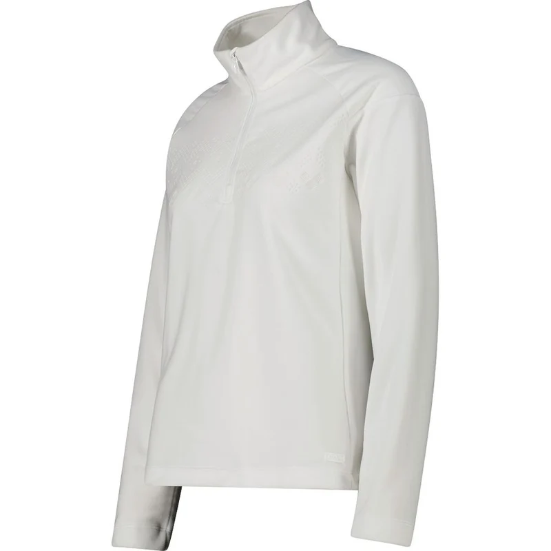 CMP Damen Sweat Fleeceshirt bianco