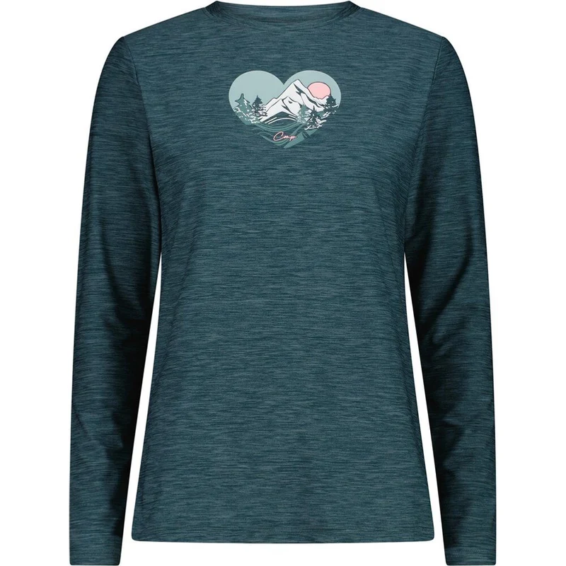 CMP Woman T-Shirt trek green mel