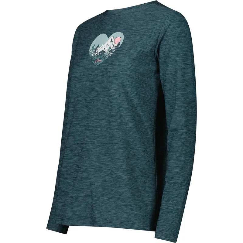 CMP Woman T-Shirt trek green mel