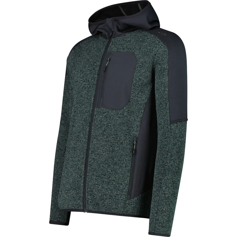 CMP Fix Hood Herren Fleecejacke musk antracite