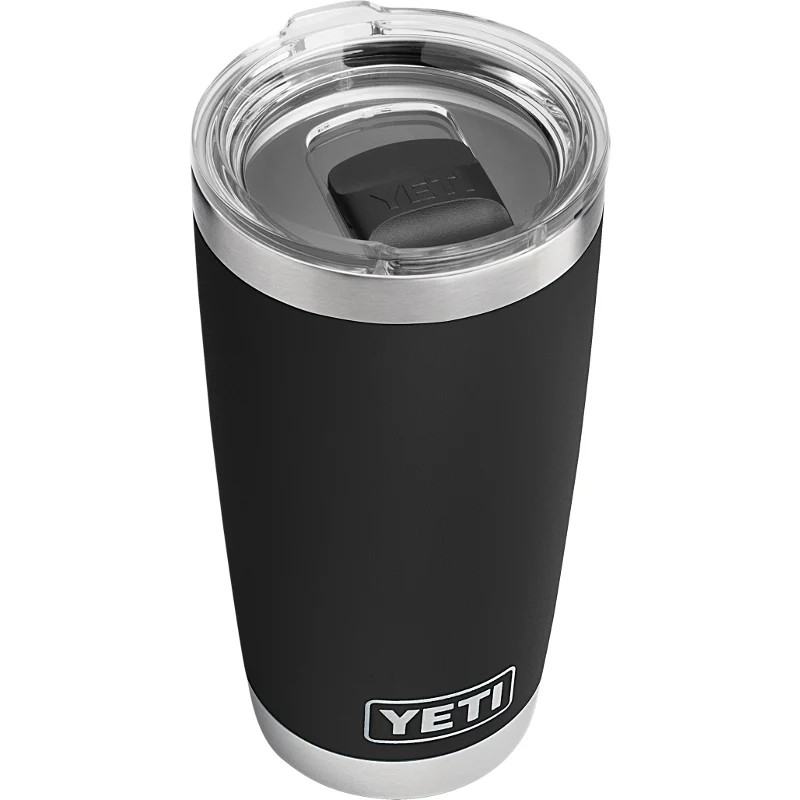 Yeti Rambler Tumbler 20oz Black [591ml]