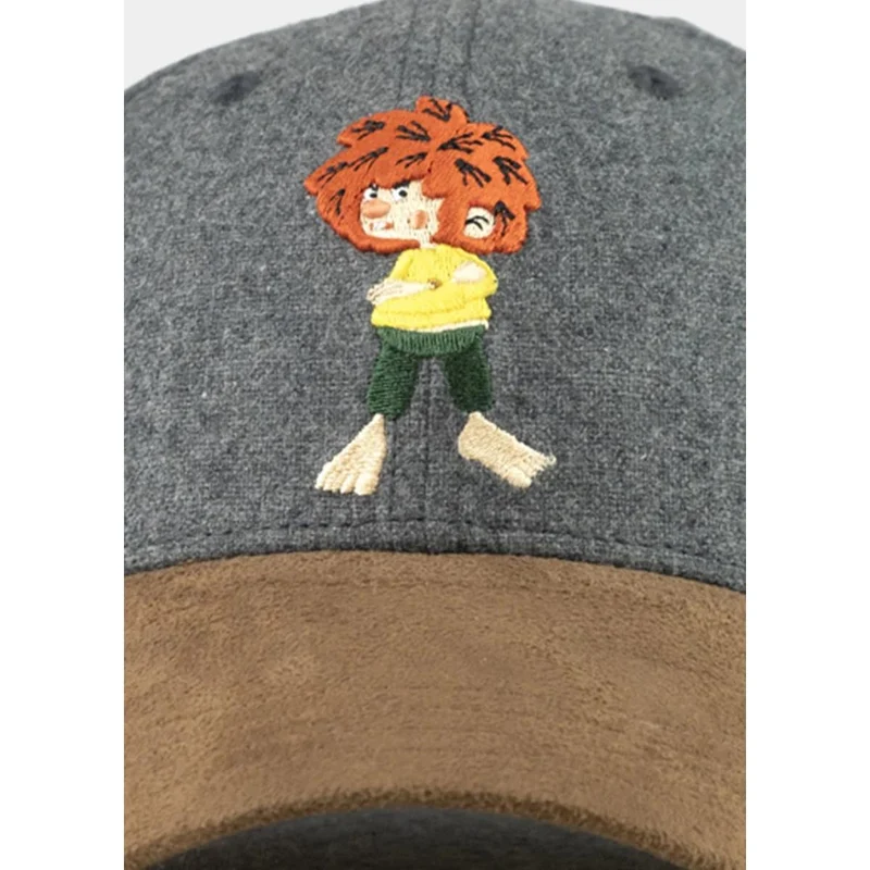 Bavarian Caps Cap "Grantig by nature" - dunkelgrau (Curved), v2