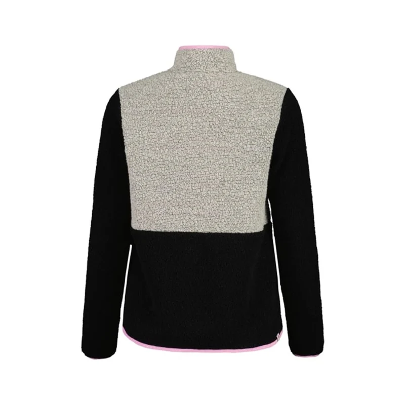 Maloja Damen VallettaM. Fleece-Jacke Deep Black Multi