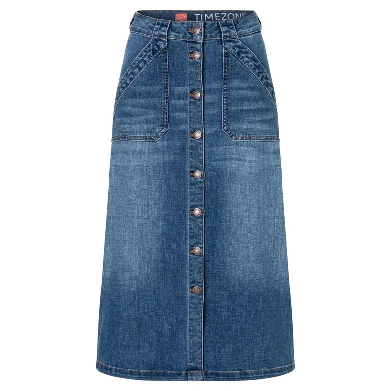 Timezone Midi Cargo Skirt Damen