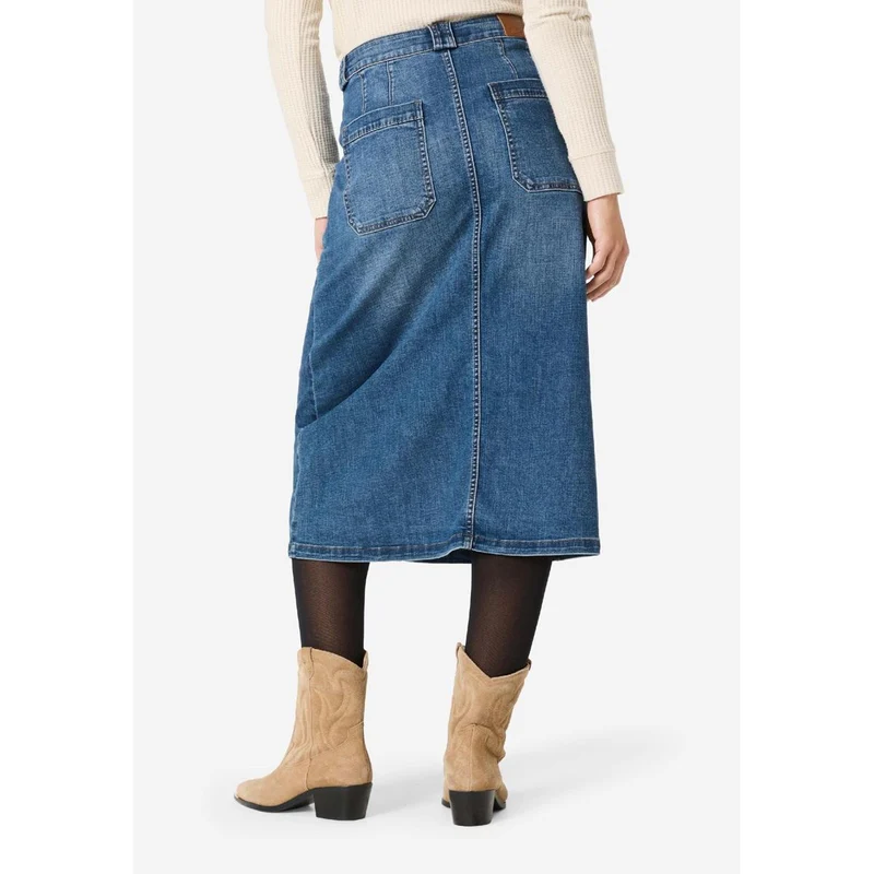 Timezone Midi Cargo Skirt Damen
