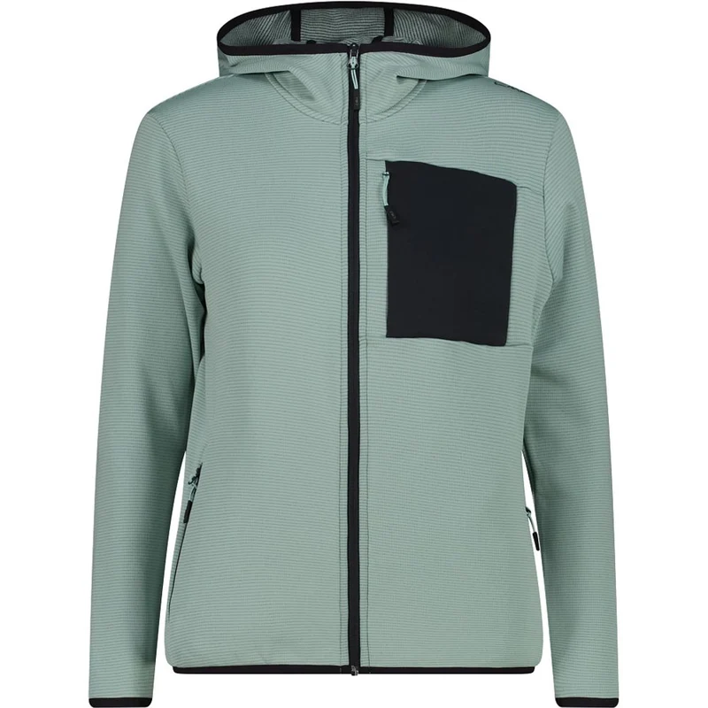 CMP Fix Hood Damen Fleecejacke jade