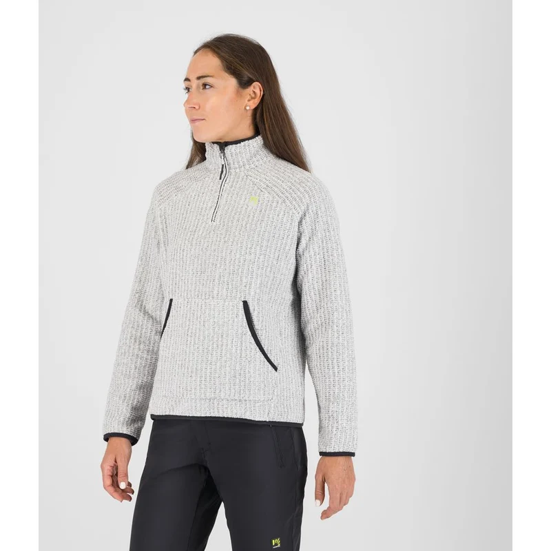 Karpos Rocchetta Crewn Damen Fleece bright white