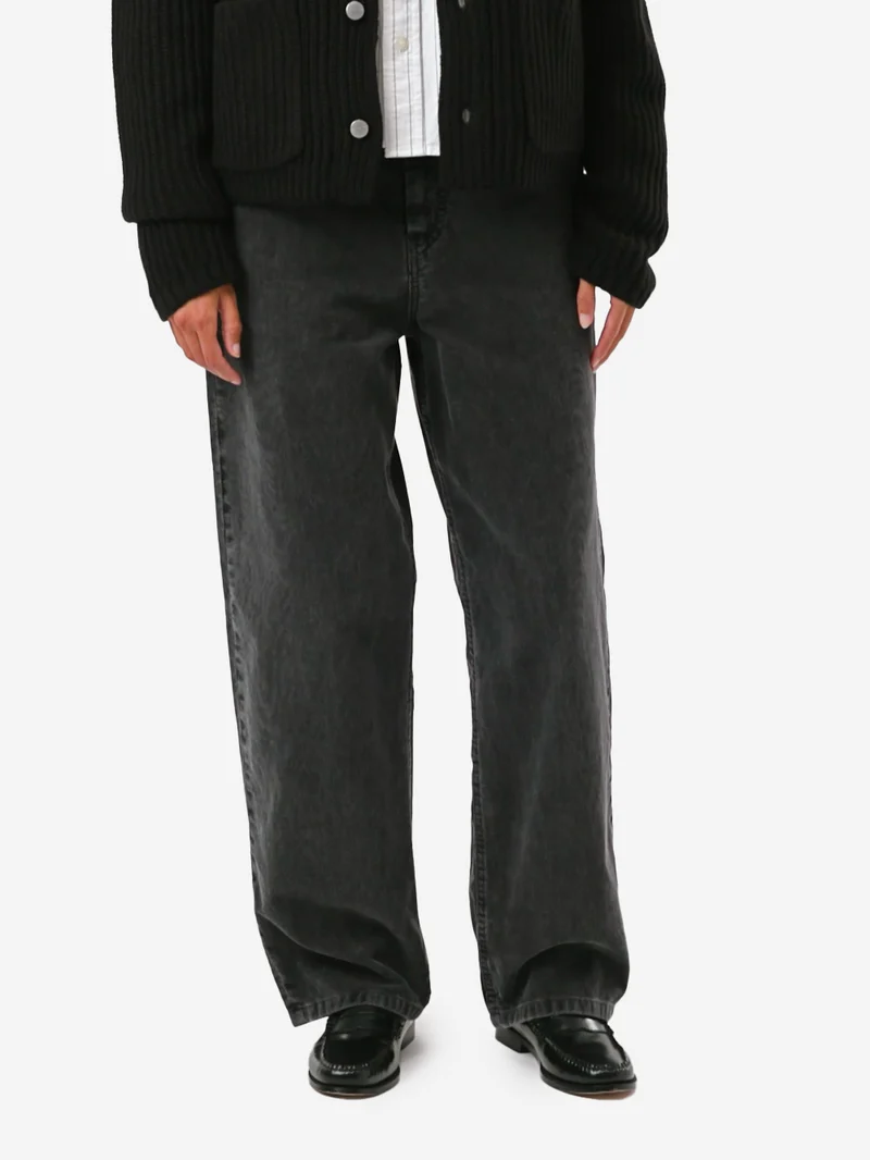 W Brandon Pantaloni neri light wash