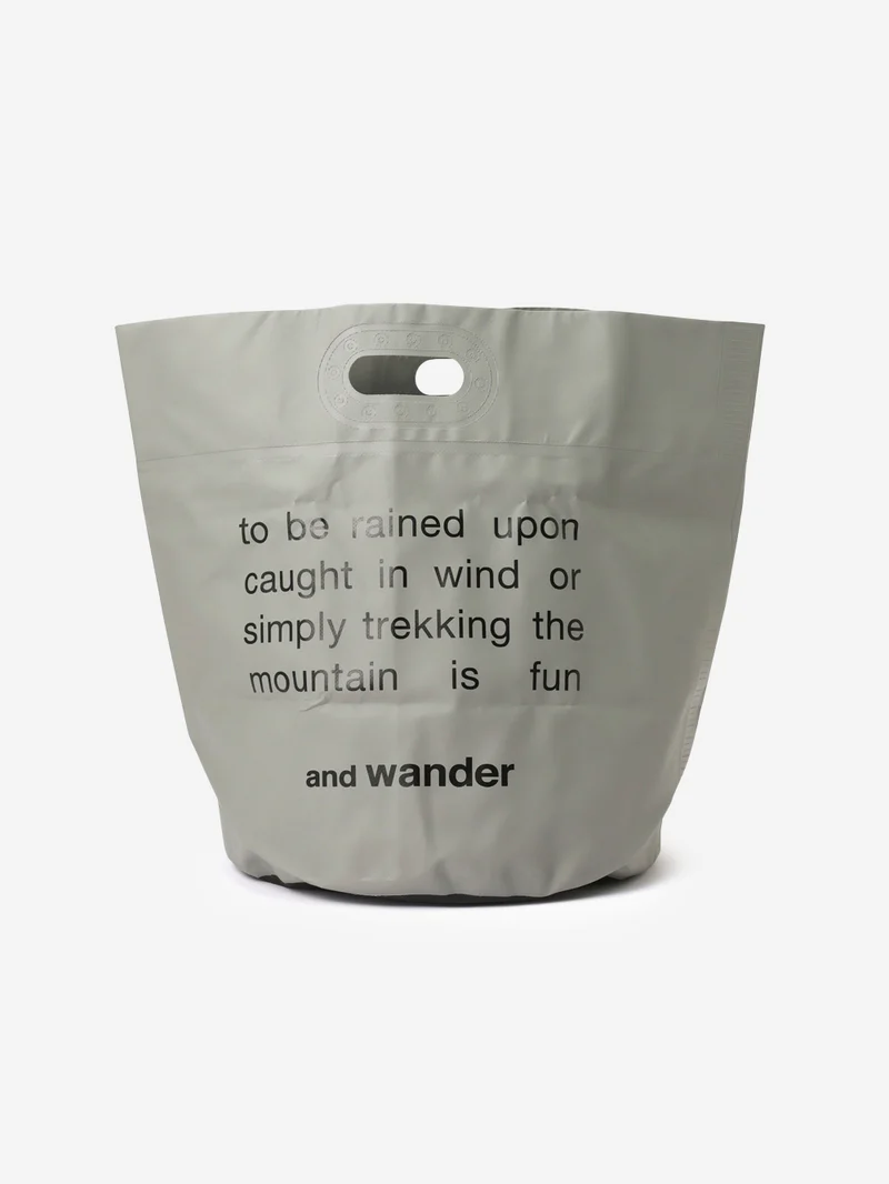 Storage Bucket Bag grigia waterproof (35 l)