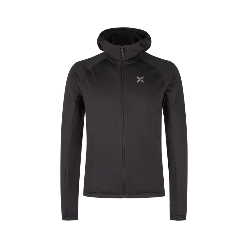 FADIS GRID HOODED MAGLIA