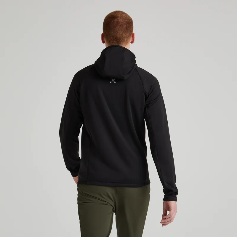 FADIS GRID HOODED MAGLIA