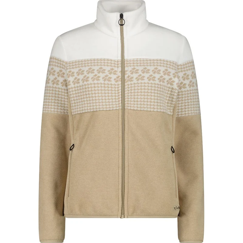 CMP Damen Fleecejacke cookie mel