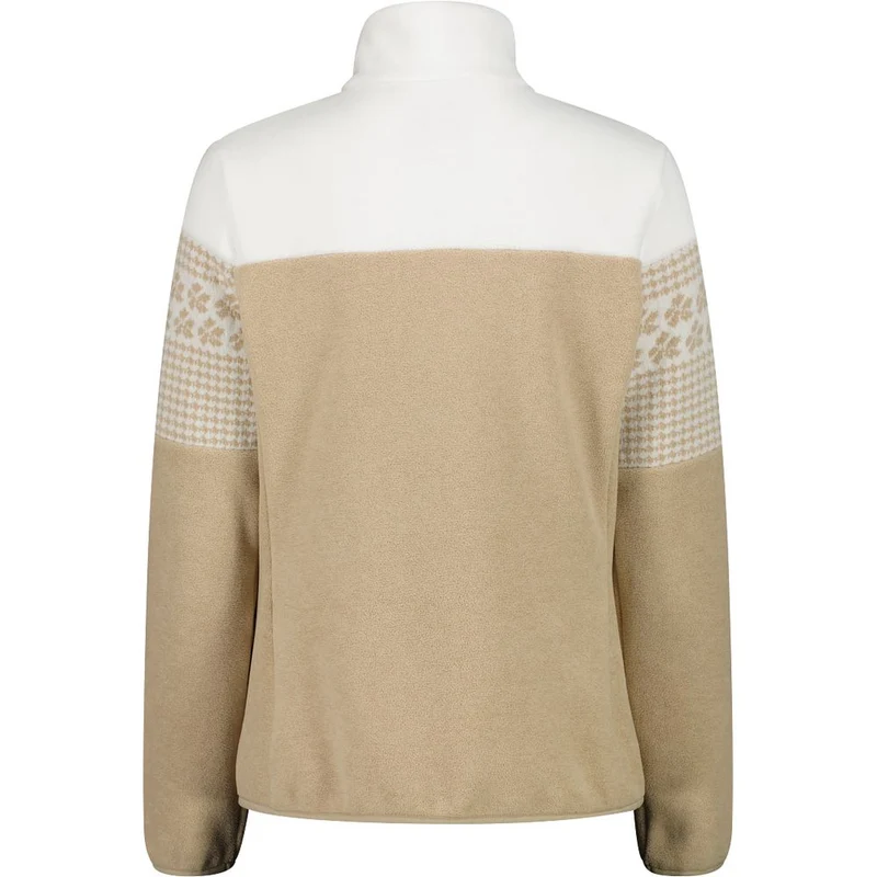 CMP Damen Fleecejacke cookie mel
