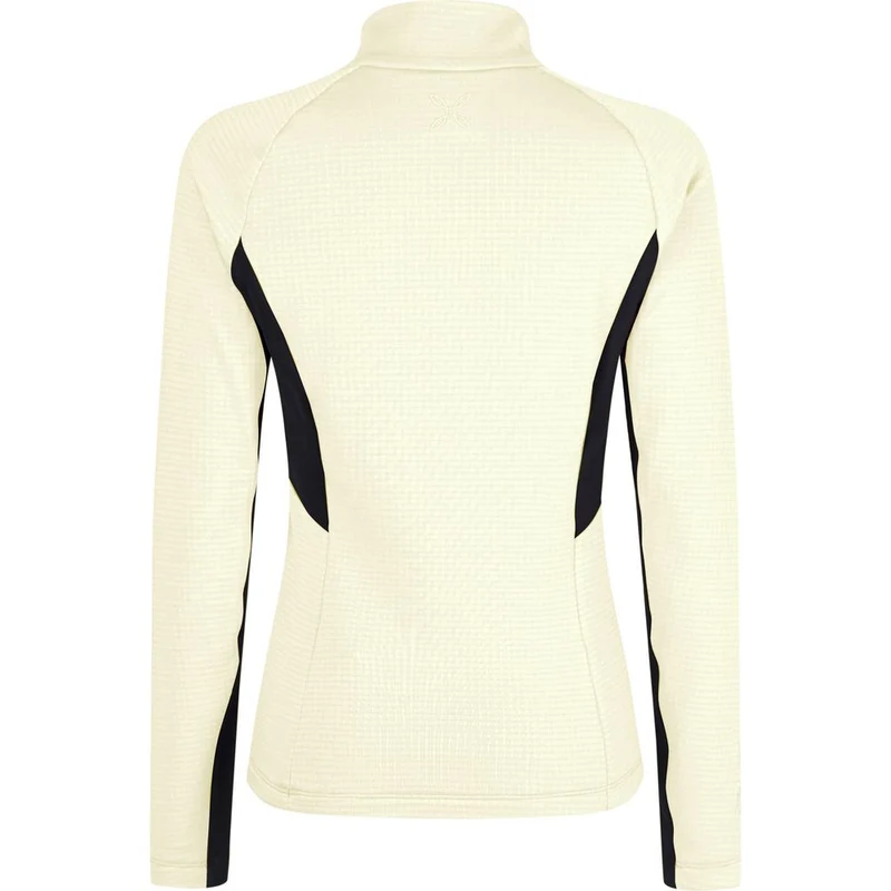 Montura Stretch Color 3 Zip Maglia Damen Fleece-Rolli shell melon