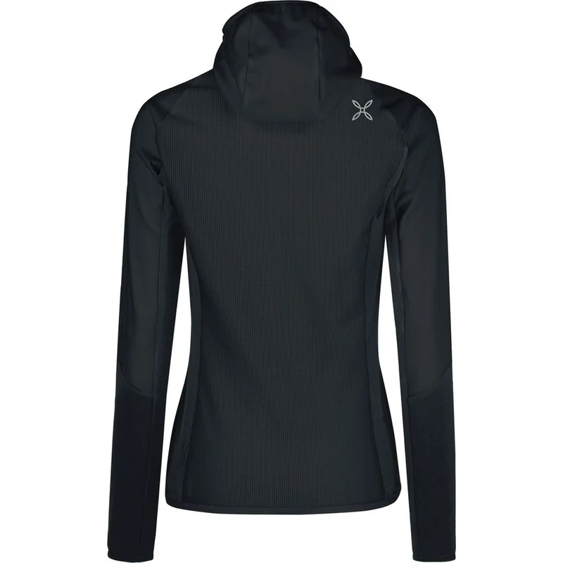 Montura Stretch Evo Maglia Damen Midlayer antracite melon