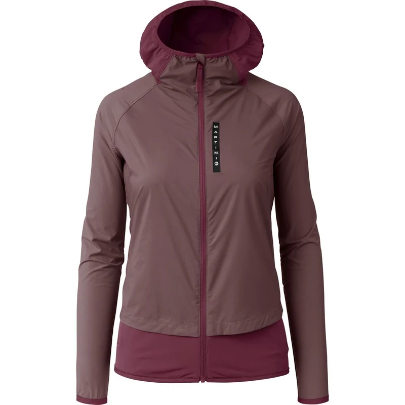 Martini Sportswear Hillclimb WB Hybrid Hooded Damen Windjacke clay-plume