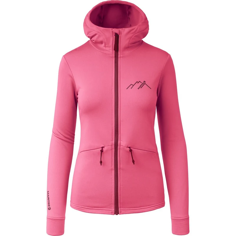 Martini Sportswear Alpmate ML Hooded Damen Midlayer fuchsia-plume