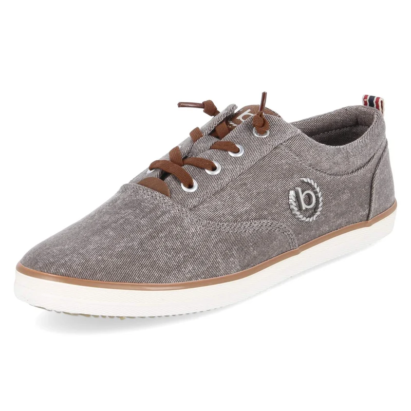 Halbschuhe Taupe
