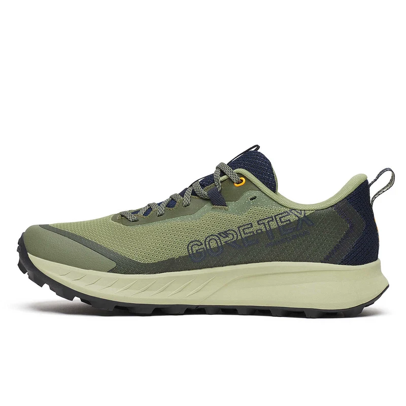 Saucony Peregrine 15 Gore-Tex Hemlock / Navy