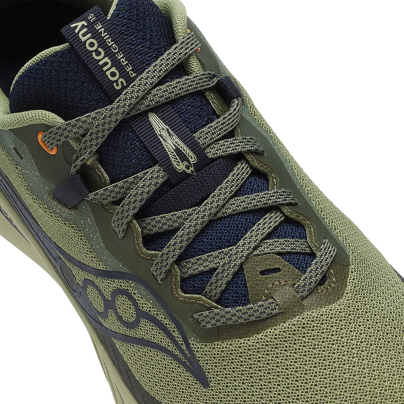 Saucony Peregrine 15 Gore-Tex Hemlock / Navy