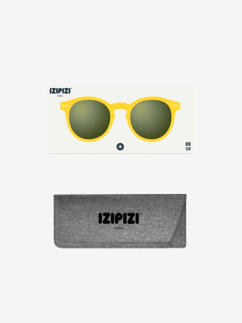 M Sun Occhiali da sole oversize gialli