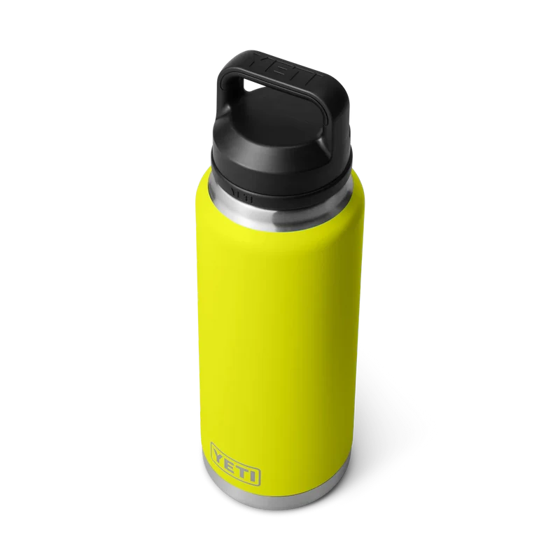 Yeti Rambler 36 oz Bottle Chug Firefly Yellow