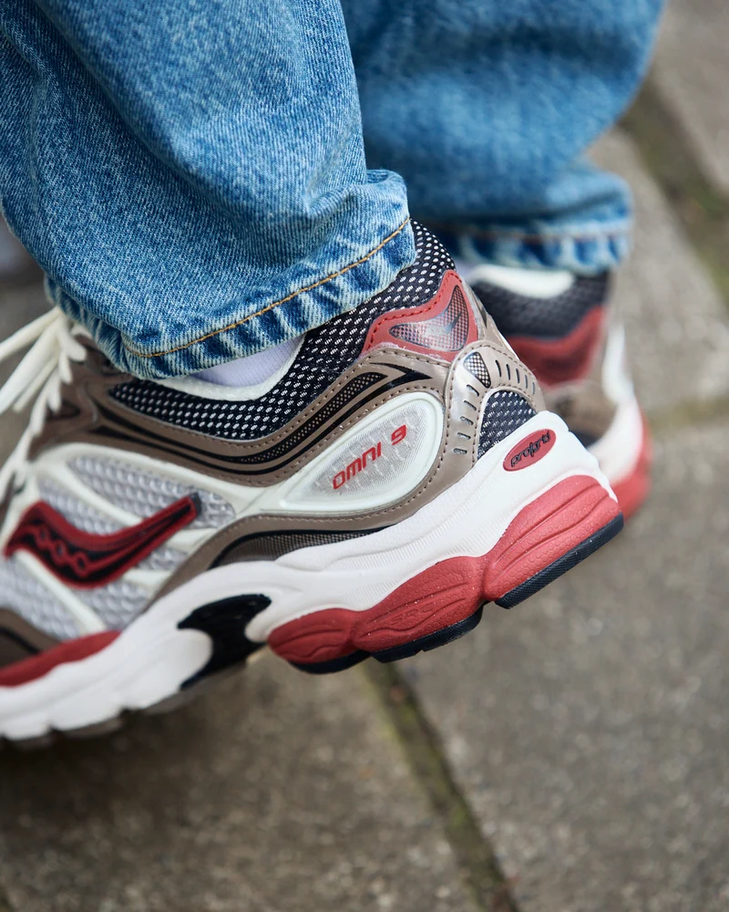 Saucony Progrid Omni 9 Brown / Red