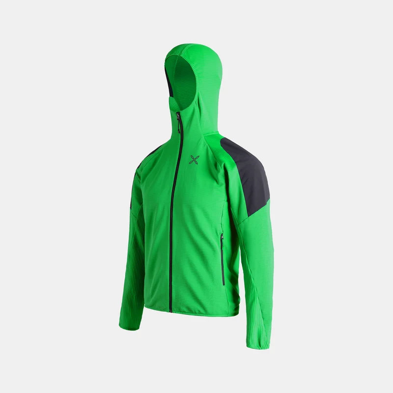 ACTION HOODED MAGLIA