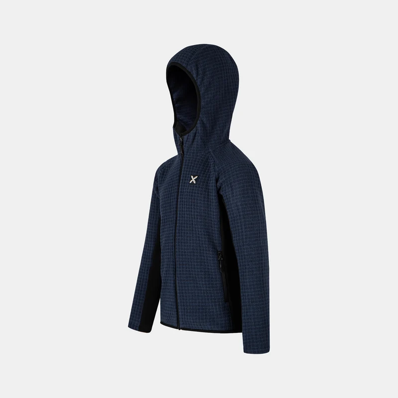 BLOCKY HOODED MAGLIA KIDS