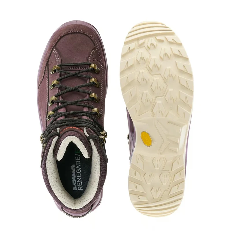 Lowa Damen Trekkingschuhe Renegade Evo GTX Mid Ws Altrosa/ Ton