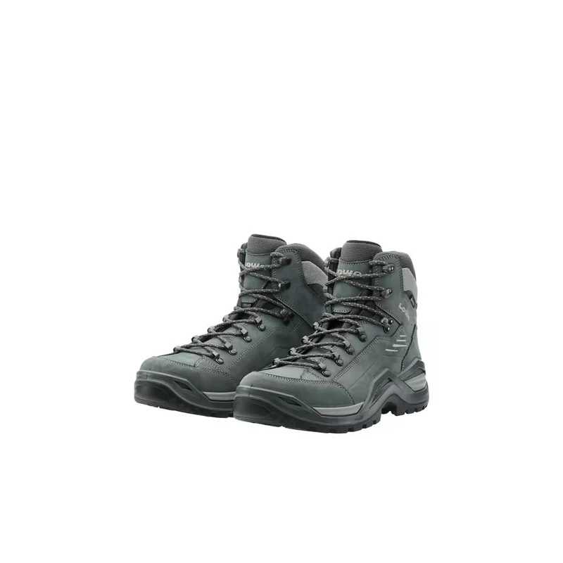 Lowa Herren Trekkingschuhe Renegade Evo GTX Mid Grau / Grau