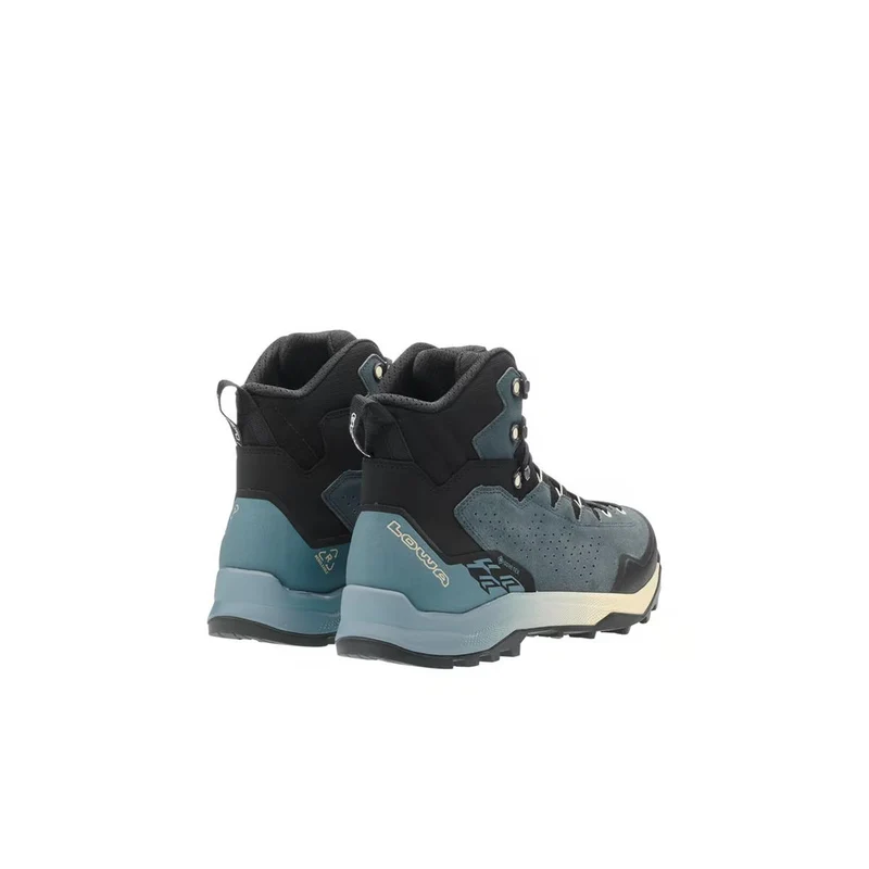 Lowa Herren Trekkingschuhe Explorer GTX Mid Schieferblau/ Schwarz