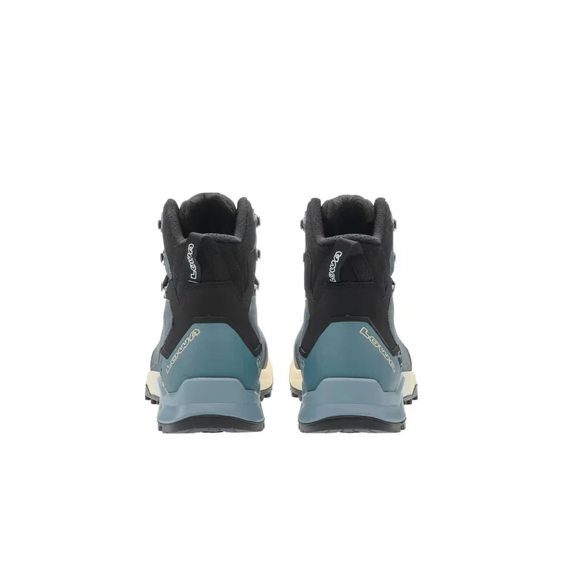 Lowa Herren Trekkingschuhe Explorer GTX Mid Schieferblau/ Schwarz