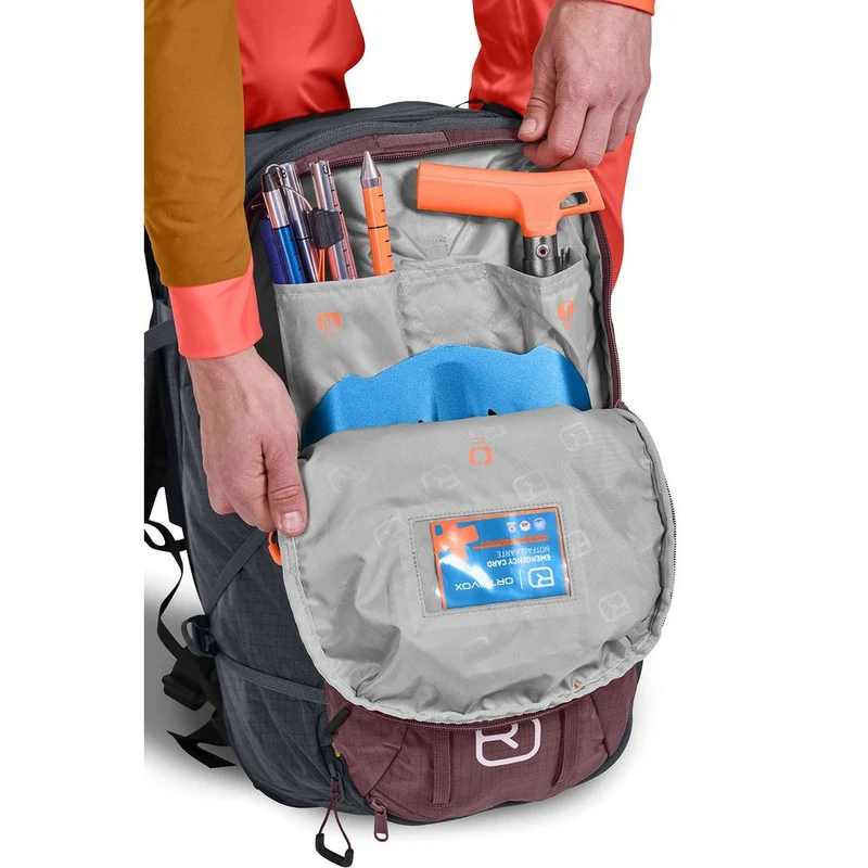 Ortovox Avabag Litric Tour 36s Packsack Zip black raven