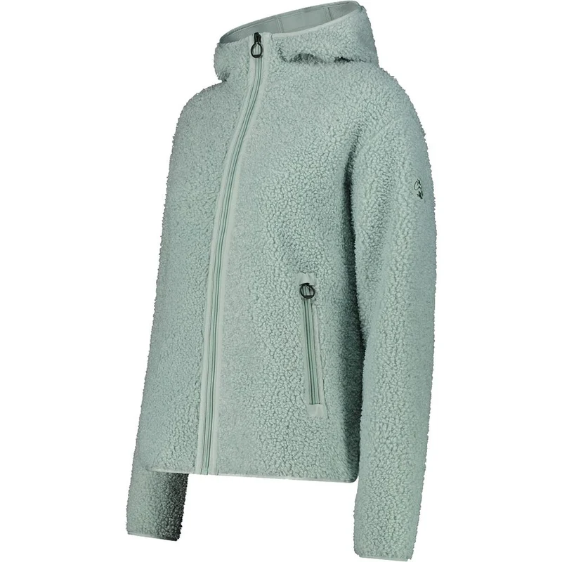 CMP Jacket Fix Hood Damen Fleecejacke jade