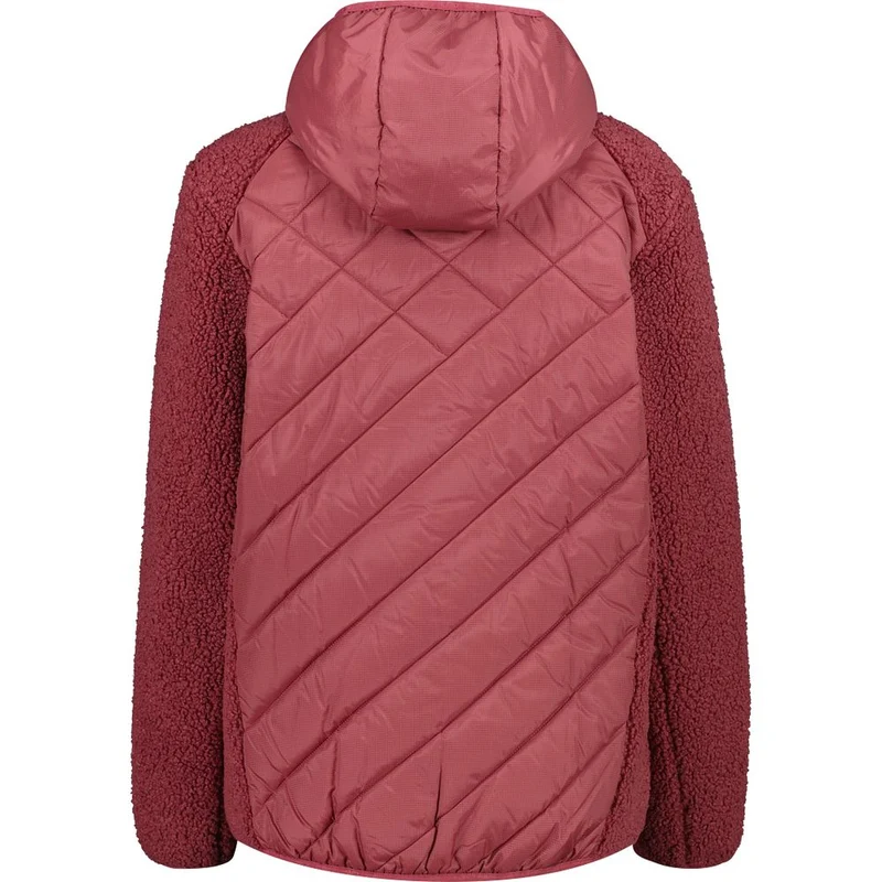 CMP Jacket Hybrid Fix Hood Damen Isolationsjacke peony