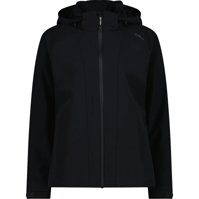 CMP Jacket Zip Hood Damen Softshelljacke antracite