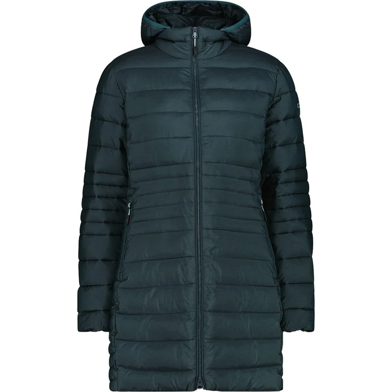 CMP Damen Parka Zip Hood trek green mel
