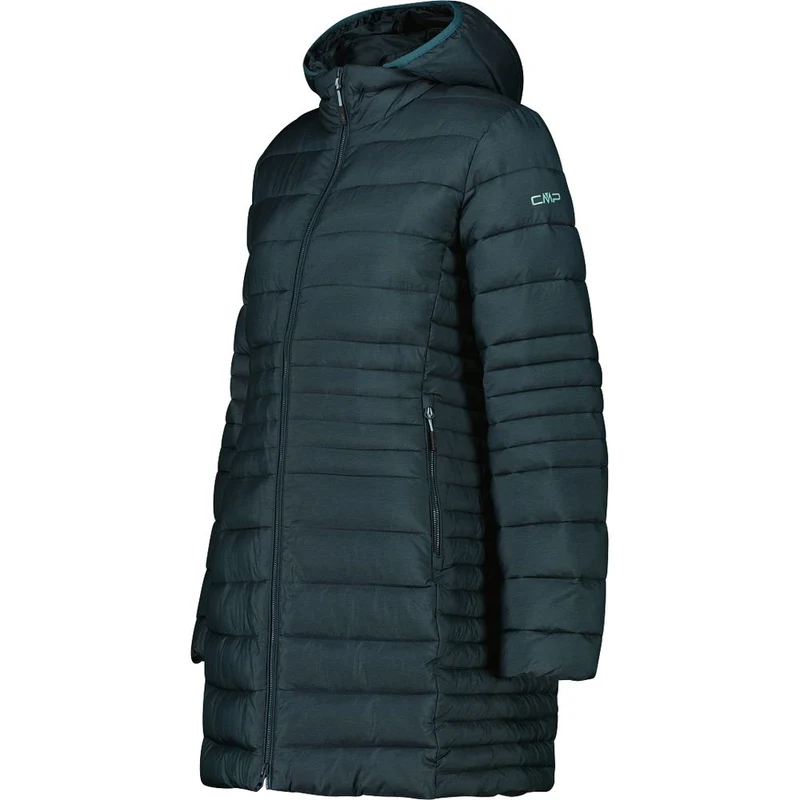 CMP Damen Parka Zip Hood trek green mel