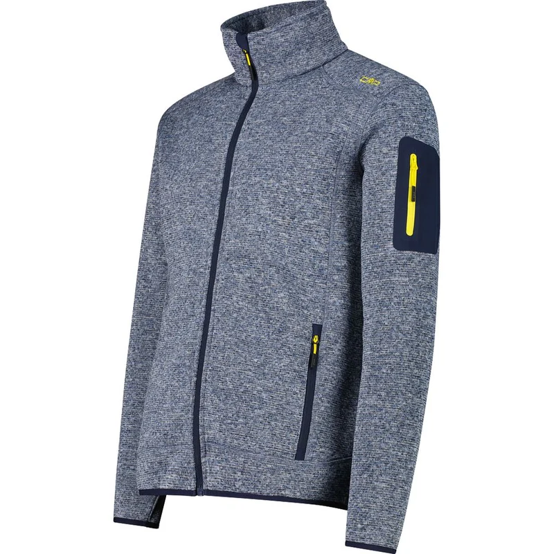 CMP Herren Fleecejacke blue bluestone